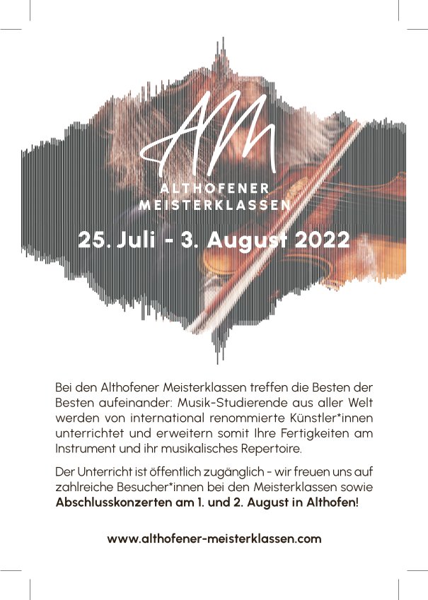 Althofener Meisterklassen