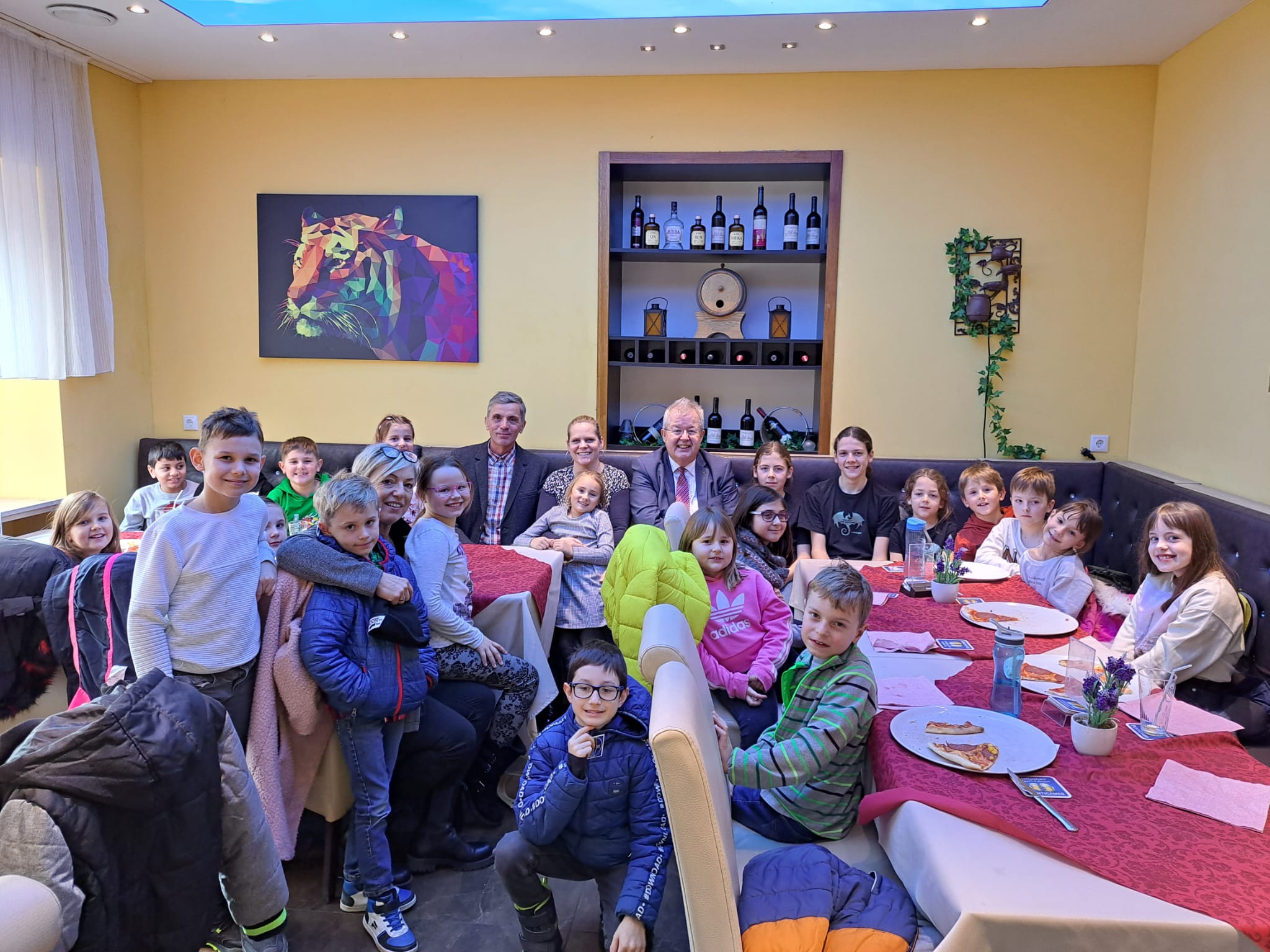 Empfang durch Bürgermeister Walter Zemrosser